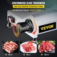 thumbnail image 4 of Cortadora de carne VEVOR rebanadora eléctrica de alimentos 10 pulgadas 240 W, 4 of 8