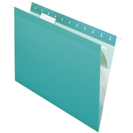 Pendaflex Reinforced Hanging Folders Aqua 25 / Box (Quantity)