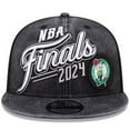 thumbnail image 2 of Men's New Era Black Boston Celtics 2024 Eastern Conference Champions Locker Room 9FIFTY Snapback Hat, 2 of 6