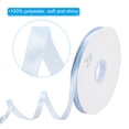 thumbnail image 3 of Uxcell 3/8" W x 100 Yards Polyester Satin Ribbon, Perfect for Craft Wedding Decor Party Hair Bow, Sky Blue, 3 of 6