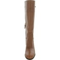 thumbnail image 3 of Franco Sarto Womens Jazrin Leather Riding Knee-High Boots, 3 of 3