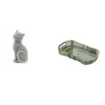 thumbnail image 1 of Figura de escritorio,Estatua de gato,linda estantería,escritorio,decoración del hogar,Figura decorativa creativa para la oficina y el hogar.,Bandeja de almacenamiento,Bandeja rectangular para, 1 of 8