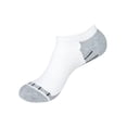 thumbnail image 4 of Hanes Comfort Fit Women's No-Show Socks, 6-Pairs Assorted White/Grey 5-9, 4 of 6