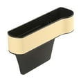 thumbnail image 4 of Organizador universal para el espacio del asiento, compartimento lateral para guardar teléfonos. Lado copiloto beige, 4 of 9