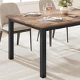 thumbnail image 4 of Bingirl 78-Inch Long Industrial Kitchen and Dining Room Table for 6 - 8 People, Sturdy Metal Frame, Indoor Restaurant Use (Table Only), 4 of 8