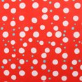 thumbnail image 3 of 10 Yard Cut Premium Cotton Quilting Fabric - Confetti Brights Collection - 44" Width - 100% Cotton - Quilting, Sewing, Crafts - Red with Aqua White Dots, 3 of 10