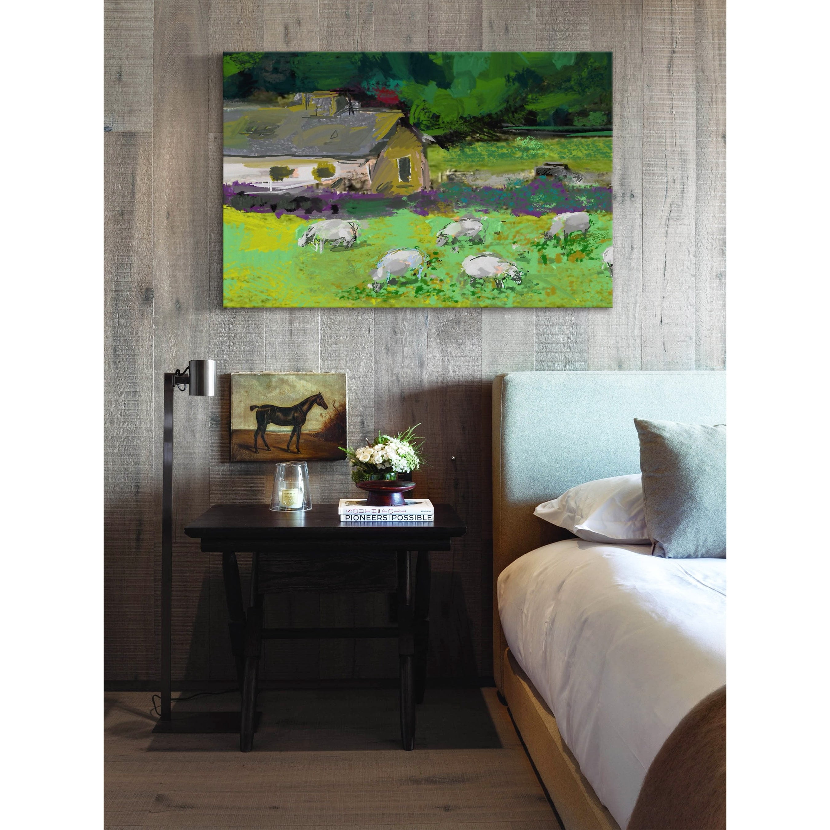 Marmont Hill "Cotswold Farm" by Arthur Pina Painting Print on Wrapped Canvas
