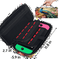 thumbnail image 3 of Herdesigns Peacock Carry Case Compatible with Nintendo Switch 2, with 20 Game Card Slots, Beautiful Bird Peacock Portable Travel Carrying Case Pouch for Accessories & Games, 3 of 8