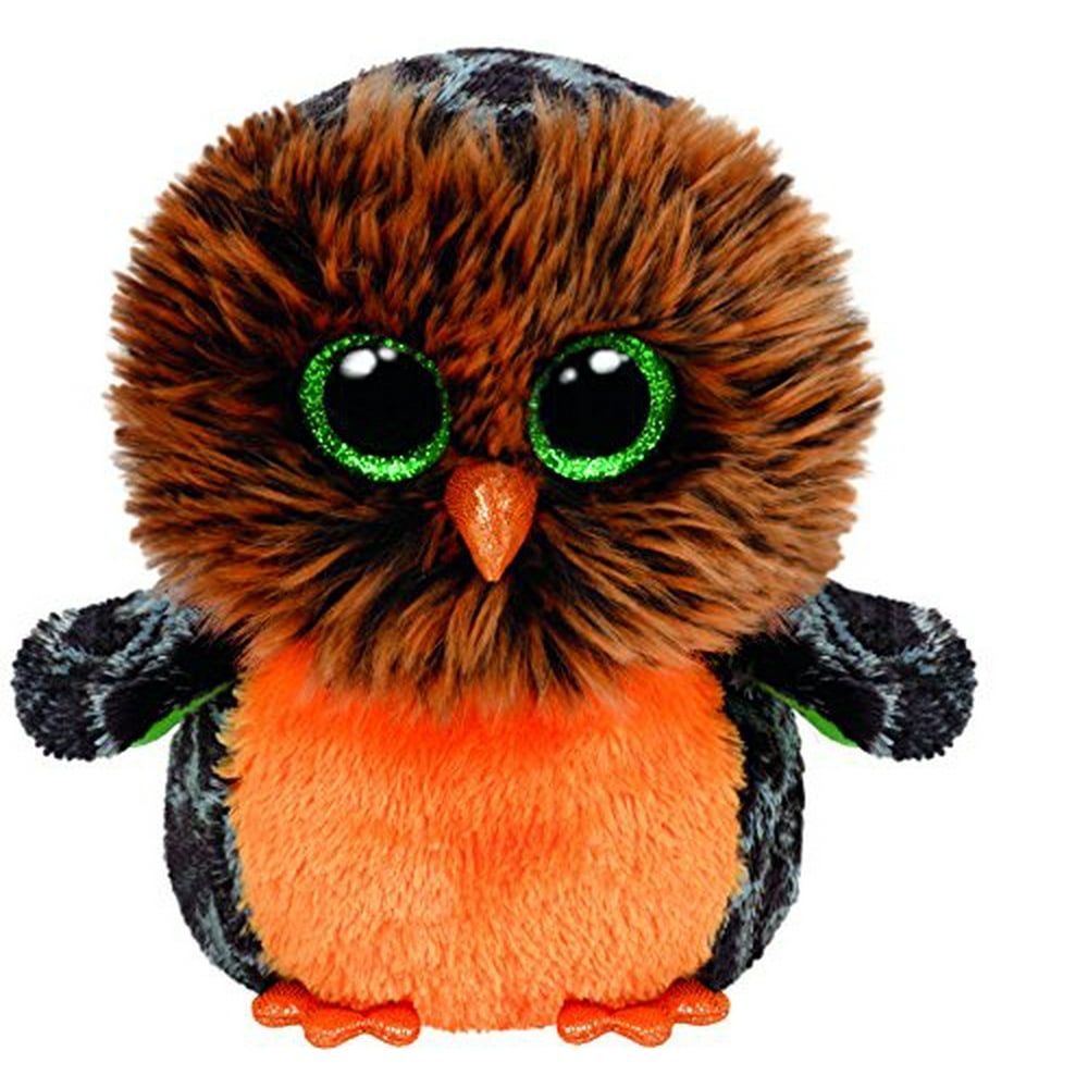Cp TY Beanie Boos - Midnight The Owl (Glitter Eyes) Small 6