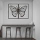 thumbnail image 3 of Cuadro Decorativo de Metal con Diseño mariposa Chico, 3 of 4