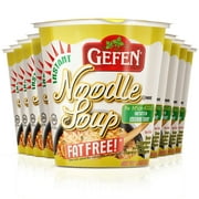 Gefen, Instant Noodle Soup Cup, Fat Free, 2.3oz, 12 pack No MSG, Chicken Soup Flavor