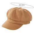 thumbnail image 4 of Beret Hats Exquisite Stitching Thick Woolen Casual All Match Decorative Winter Beret Caps for Women, 4 of 11