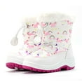 thumbnail image 3 of Nova Mountain Boys Girls Little Kids Winter Snow Boots NF-NFWB103-WhiteUnicorn-10, 3 of 6
