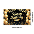 thumbnail image 1 of Decorative Design Banner Colorful Balloons Celebration Banner for Birthday Party Celebration, 1 of 3