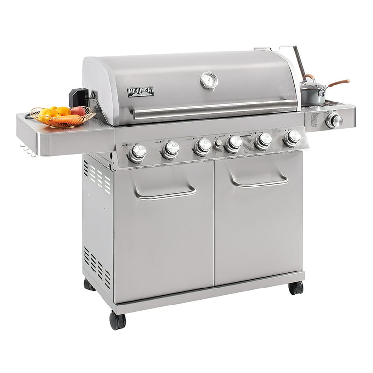 METRO Professional BBQ Stainless Steeel Gas Grill 