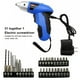 thumbnail image 2 of Riwesomey Destornillador eléctrico 31 en 1, indicador LED antideslizante portátil, taladro metalúrgico recargable, herramienta eléctrica, enchufe de Herramientas de reparación de automóviles Riwesomey VI015884-00B, 2 of 6