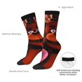 thumbnail image 5 of Saiise Five Nights At Freddy'S Funny Socks Men Women Adults Novelty Graphic Crew Tube Socks Crazy Design Casual Dress Socks for Sports,Running,Travel, 5 of 7