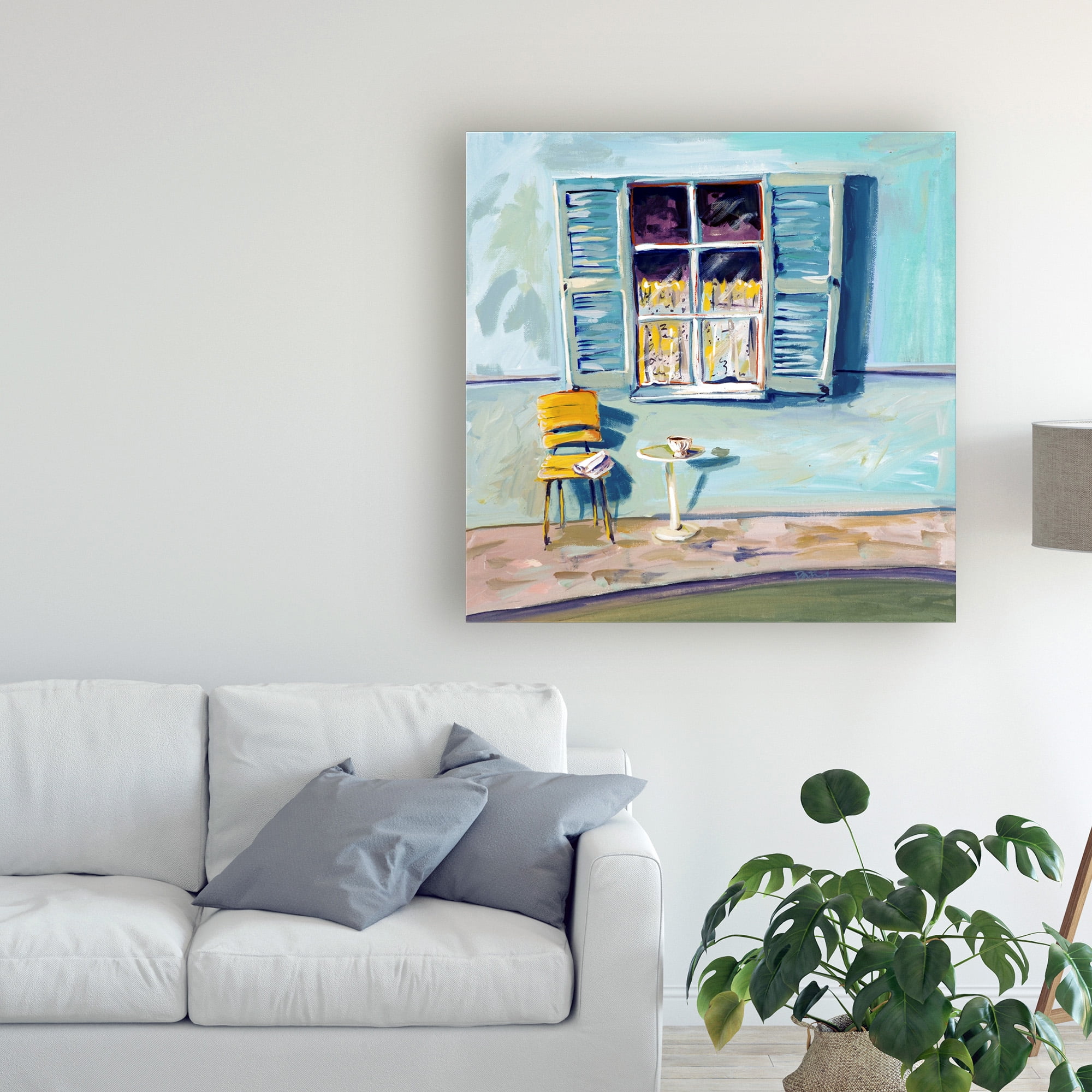 Trademark Fine Art 'Window I' Canvas Art by Patricia A. Reed