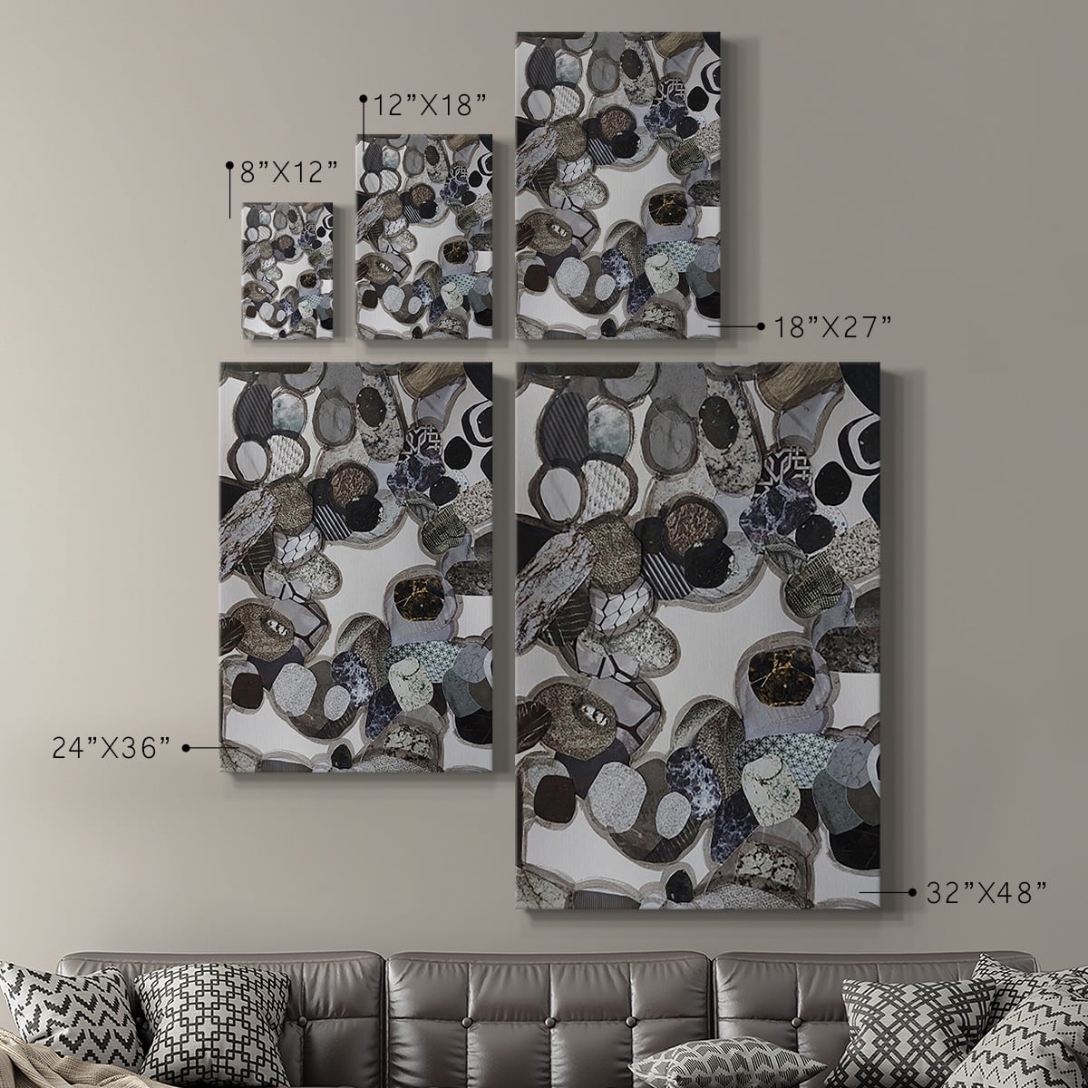 Egyptian Desert Premium Gallery Wrapped Canvas - Ready to Hang