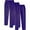Purple, variant on Mens Hop Pants Casual Solid Color Track Lace Up Workout Pants With Pocket Stocking Pants for Man 13 Little Year Jean Cut Straight Fit Pants Men Toe High Waist Open Back Pocket(Purple,M)
