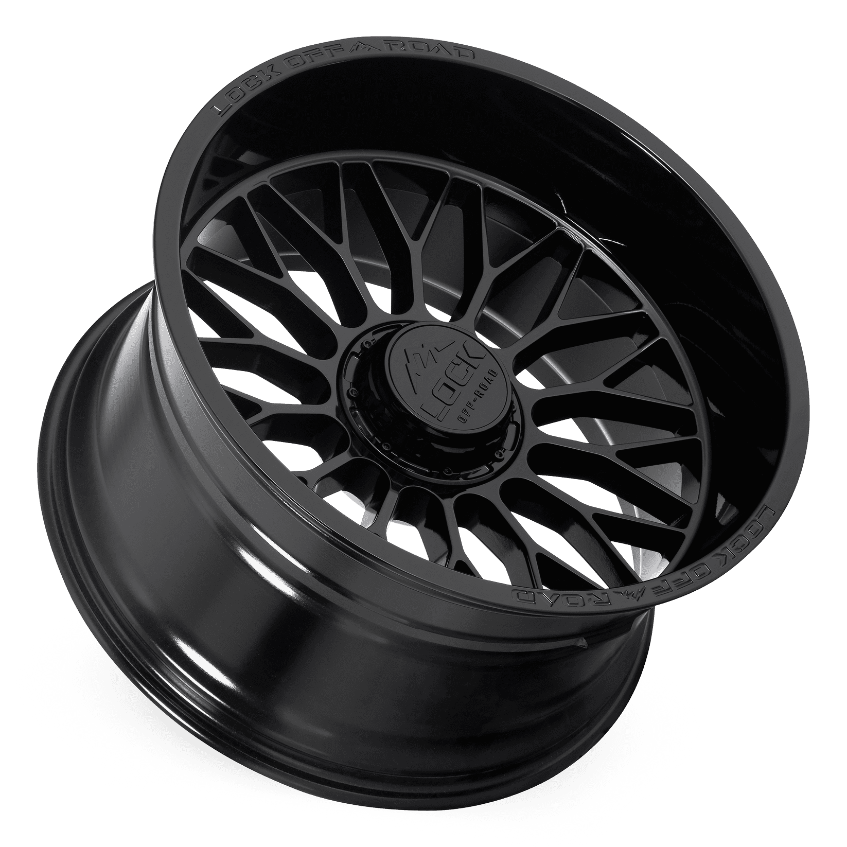 Lock Off-Road Lock Extreme Rampage Gloss Black 9-20
