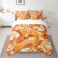 thumbnail image 2 of YST Ensemble de Literie 7 Pcs Dragon, Format Simple, Ensemble de Douillette Nuage Oriental, Lit en Sac, 2 of 5