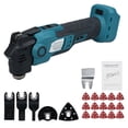 thumbnail image 2 of Multi 20V Cordless Oscillating Tool 6 Variable Speed 19000RPM Brushless Motor Tool Oscillating Multi Tool Kit for Cutting Wood Drywall Nails Remove Grout & Sanding, 2 of 7