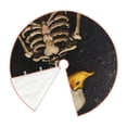 thumbnail image 3 of Salouo Duck Bones Christmas Tree Skirt 48" Farmhouse Christmas Decorations Snowman Xmas Tree Skirt Tree Mat for Holiday Party Decor, 3 of 8