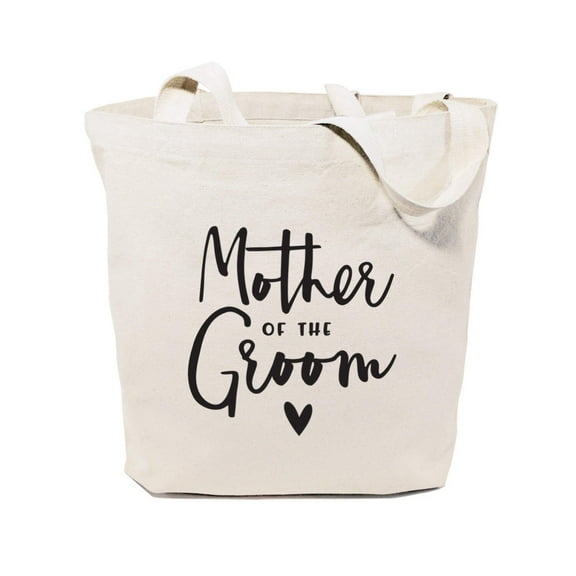 Mother of the Groom Wedding Cotton Canvas Tote Bag by The Cotton  Canvas Co.
