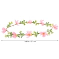 thumbnail image 2 of AURARMLET Floral Rosa Con Materiales De Poliéster Para Y, 2 of 7