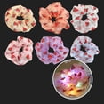 thumbnail image 1 of De Gomas Para El Pelo Con Luz Led, Bandas Elásticas Para El Pelo Que Brillan En La Oscuridad, Accesorios Para El Cabello Para Mujeres Y Niñas, Fiesta De Navidad Y Halloween 6 Uds Guardurnaity CE006793-00, 1 of 6