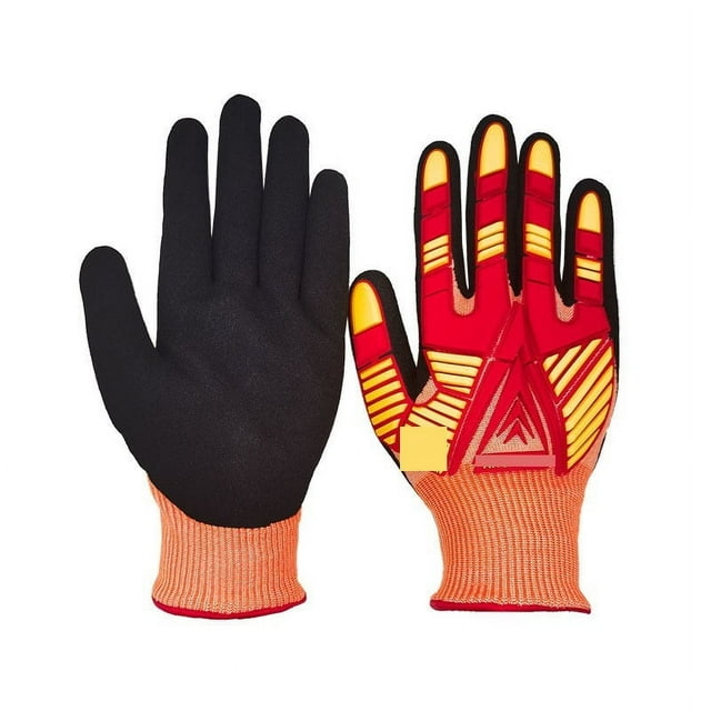 Work Safety Gloves Mechanical Shock Resistant Gloves Anti Cutting Smashing Labor Protection Gloves