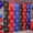 Red Black and Blue, variant on Wednesday Birthday Party Supplies, 2 Pack Wednesday Party Decorations 3.3x6.6ft Black Purple and Pink Tinsel Foil Fringe Curtains, Gothic Photo Booth Prop Backdrop Streamer for Girl in Dark