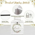 thumbnail image 3 of Wedding Card Box with Lock PVC Card Box for Wedding Reception Daisy DIY Wedding Money Envelope Card Box for Party Graduation Baby Shower Birthday Decorations, 3 of 7