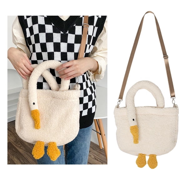 Bolso de hombro Hugo para mujer con forma de dibujos animados