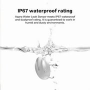 Aqara Water Leak Sensor, Zigbee Smart Water Detector with Instant Alarm, Compatible with Apple HomeKit, Aqara, and Xiaomi Mi Home for Smart Home Flood Protection