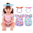 thumbnail image 1 of Juego de 3 piezas Doll Clothes BABESIDE para muñecas de 17 a 22 pulgadas, 1 of 6