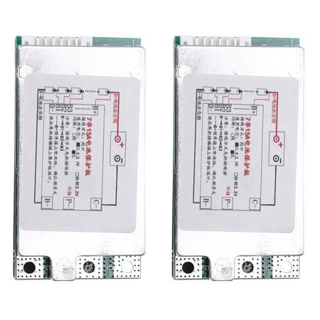 

2X 7S 24V 15A Li-Ion Lithium Battery Protection Board BMS PCB Board for E-Bike Electric Scooter
