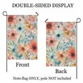 thumbnail image 2 of Season Garden Flag Leaf Flower Garden Flag Double Sided12×18 Inch Welcome Flag,Leaves Flower Flag Outdoor Party, Seasonal Decoration Courtyard Flag, 2 of 5