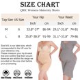 thumbnail image 2 of QRIC Baby Bump Full-Panel Maternity Shapewear, High Waisted Mid-Thigh Pregnancy Underwear Prevent Chaffing Soft Adominal Support, 2 of 6