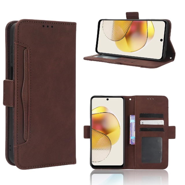 Funda Tipo Billetera GANGXUN para Motorola MOTO G53 5G – Tapa Flip con Tarjetero