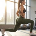 thumbnail image 7 of POROPL Womens Leggings Butt Lifting Leggings High Waisted Gym Workout Tummy Control Yoga Pants, 7 of 7