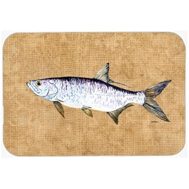 Carolines Treasures 8804LCB 15 X 12 In. Tarpon Glass Cutting Board Large Size
