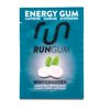 Run Gum Wintergreen Energy Gum 50mg Caffeine Taurine & B-Vitamins per Piece, 24 Pieces (Pack of 12)