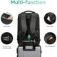 thumbnail image 4 of MARK RYDEN Mochila de negocios para hombre, mochila impermeable de alta tecnología con diseño en forma de coche deportivo y puerto de carga USB, 4 of 6