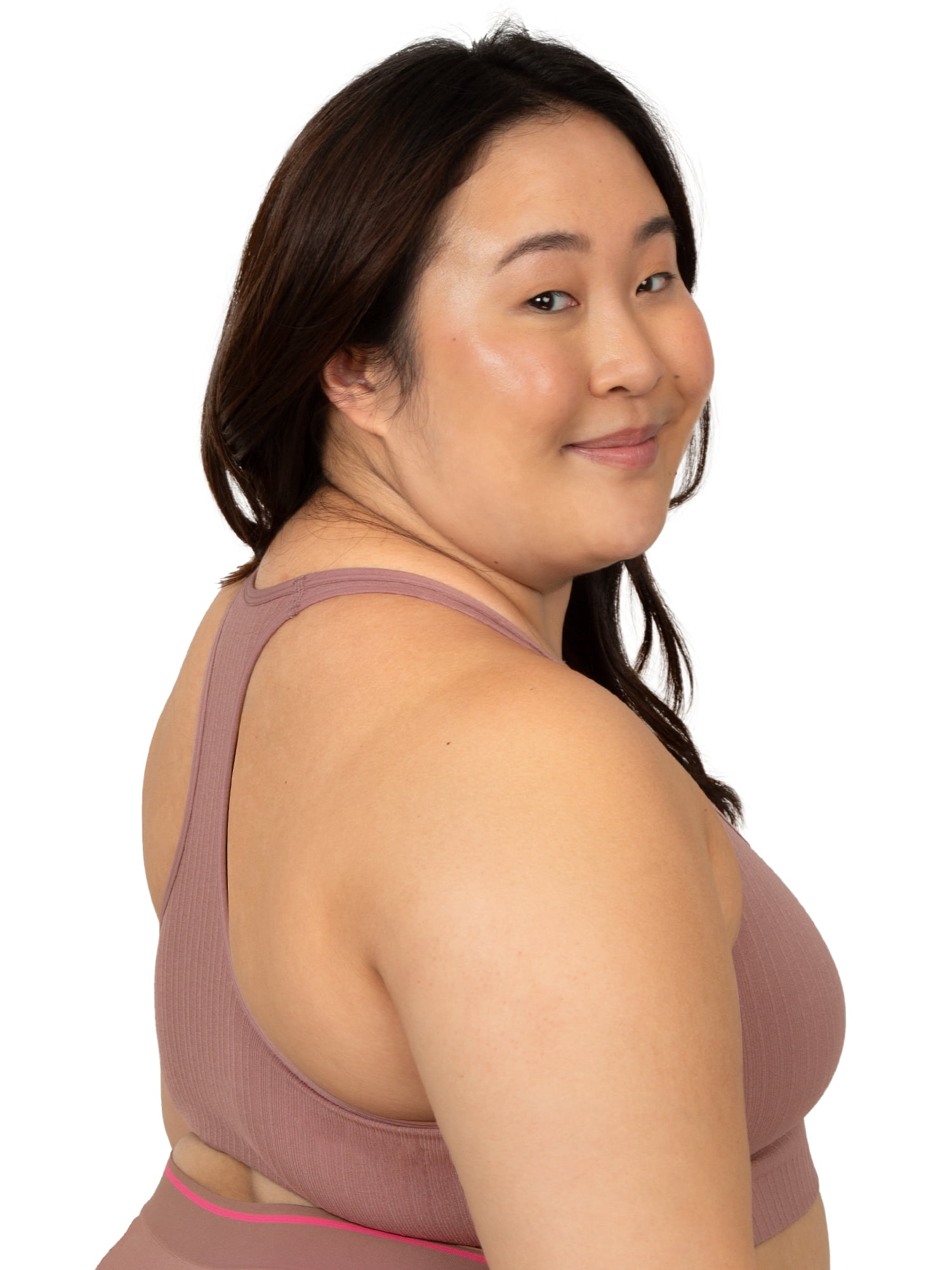 Fresh by Fruit of the Loom Juniors So Sporty Seamless Racerback Crop Top, Style FR137W, Sizes XS to 3XL