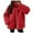 Red, variant on felwors Womens Fleece Jacket Oversized Zip Up Sherpa Fuzzy Casual Coats Winter Fall Outerwear 2025 Clothes with Pockets AG, L
