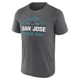 thumbnail image 2 of Men's Fanatics Heather Charcoal San Jose Sharks Property Of T-Shirt, 2 of 3