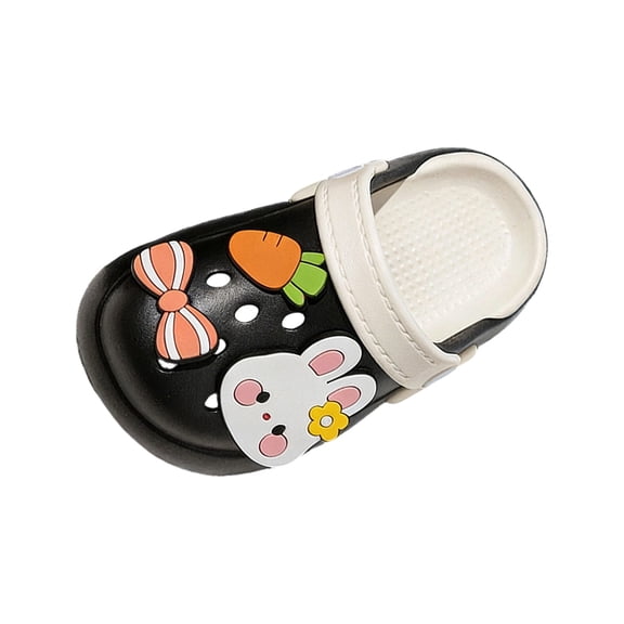 Toddler Boys Girls Cartoon Clogs Kids Clogs EVA Cute Cartoon Print Non Closed Toe Waterproof Lightweight Breathable Clogs for Indoor Outdoor Summer Use