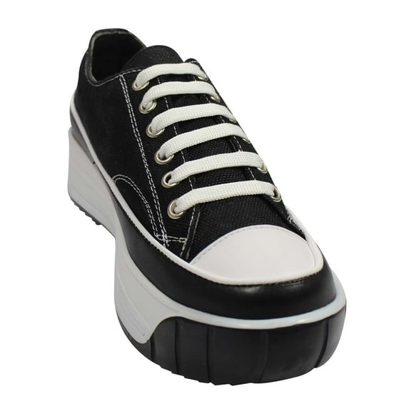 TENIS CASUAL PLATAFORMA LEON MUJER NEGRO LONA 550 LEON 550p